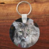 Porte-clés Portrait du chat Meow Meow (Verso)