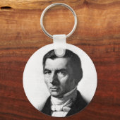 Porte-clés Portrait du libéral classique Frederic Bastiat (Recto)