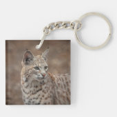 Porte-clés Portrait d'un Bobcat (Dos)