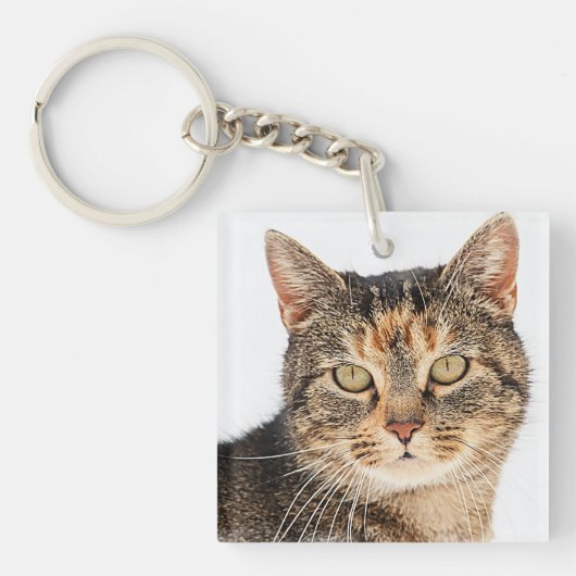 Porte-clés Portrait d'un chat (Devant)
