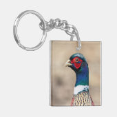 Porte-clés Portrait d'un faisan (Devant gauche)