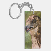 Porte-clés Portrait d'un faucon (Devant gauche)