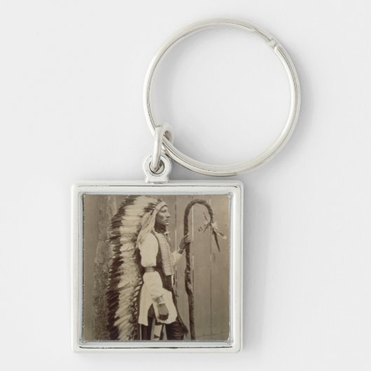 Porte-clés Portrait d'un Natif américain de 'Buffalo Bill (Devant)