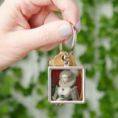 Porte-clés Portrait d'une femme, probablement coton de (main)