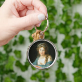 Porte-clés Portrait d'une jolie dame française (Main)