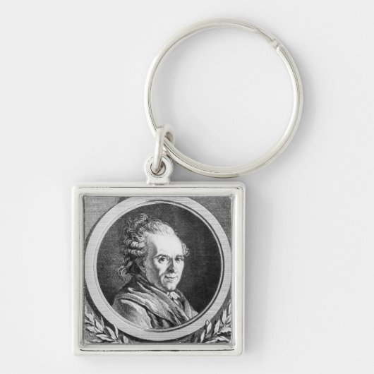 Porte-clés Portrait en Michel-Jean Sedaine (Devant)