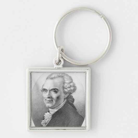 Porte-clés Portrait en Michel-Jean Sedaine (Devant)