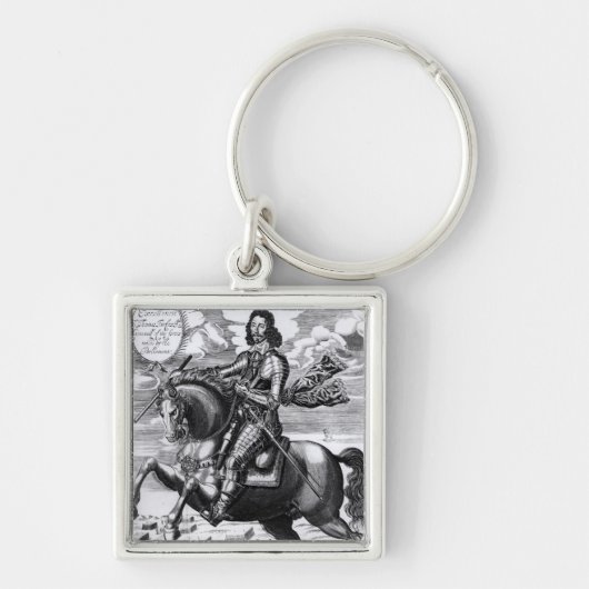 Porte-clés Portrait équestre (Devant)