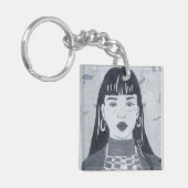 Porte-clés Portrait nocturne (Devant gauche)