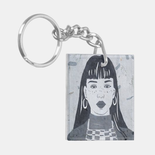 Porte-clés Portrait nocturne (Devant gauche)