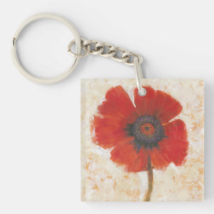 Porte-clés Portrait Red Poppy