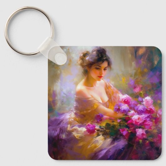 Porte-clés Portrait sensuel (Recto)