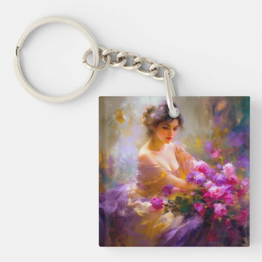 Porte-clés Portrait sensuel (Devant)