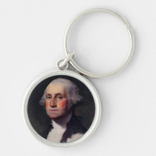 Porte-clés Portrait vintage du président George Washington