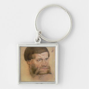 Porte-clés Portrait vraisemblablement de John le ferme