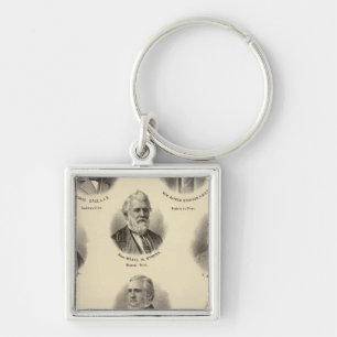 Porte-clés Portraits de George Gale, Alfred Brunson