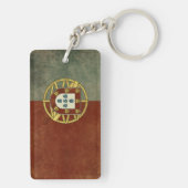 Porte-clés Portugal Drapeau Porte - clé Souvenir (Dos)