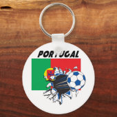 Porte-clés Portugal Swag de football (Recto)