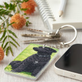 Porte-clés Portuguese Water Dogs Anime Keychain (Devant droit)