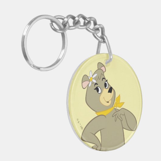 Porte-clés Pose Joueuse de Cindy Bear (Devant gauche)