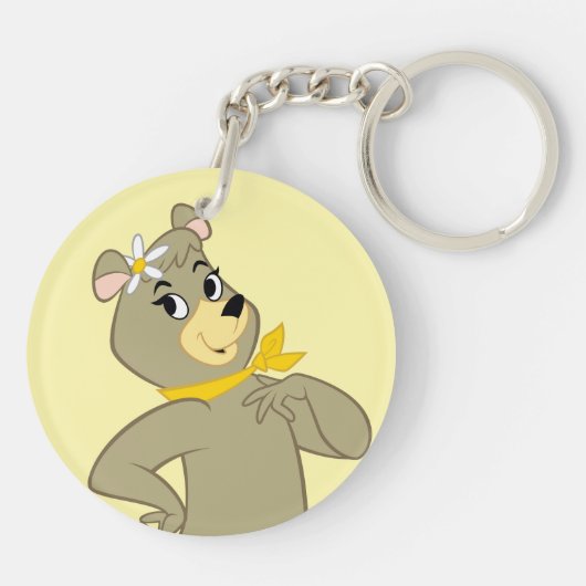 Porte-clés Pose Joueuse de Cindy Bear (Dos)