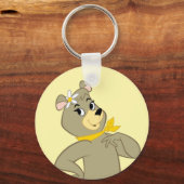 Porte-clés Pose Joueuse de Cindy Bear (Verso)