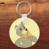 Porte-clés Pose Joueuse de Cindy Bear (Recto)