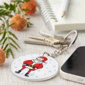 Porte-clés Pose père Noël (Devant droit)