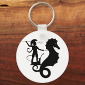 Porte-clés Poseidon, dessin de relief grec (Recto)