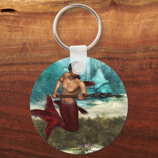 Porte-clés Poseidon Merman (Recto)