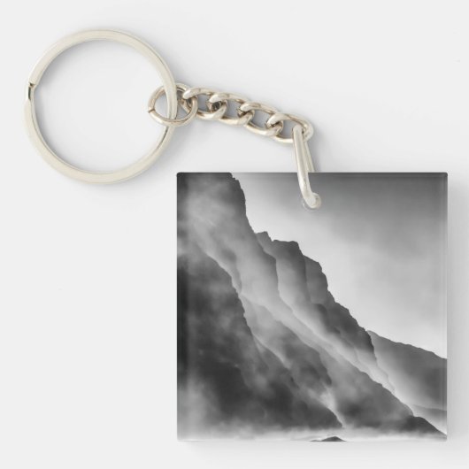 Porte-clés Poser sur les rochers (Devant)