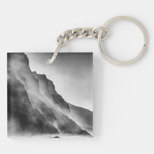 Porte-clés Poser sur les rochers (Dos)