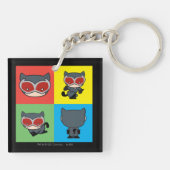 Porte-clés Poses de caractères Chibi Catwoman (Dos)