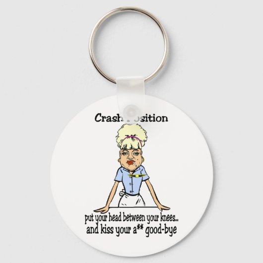 Porte-clés Position d'écrasement (Recto)