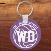 Porte-clés Position du joueur de base-ball de veille (Recto)