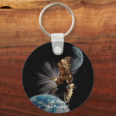 Porte-clés "POSSIBILITÉS" Cadeaux Motivationnels d'aigle à tê (Recto)