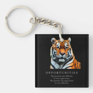 Porte-clés Possibilités de motivation Citer Tigre