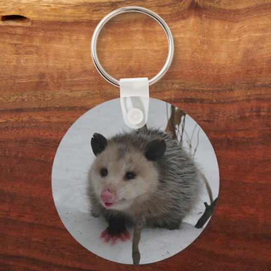 Porte-clés Possum à neige (Recto)