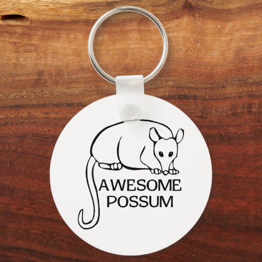 Porte-clés Possum génial (Recto)