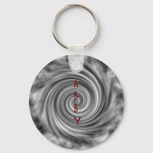 Porte-clés Poster d'Abby (Recto)