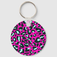 Poster de animal de Cheetah Leopard rose moderne