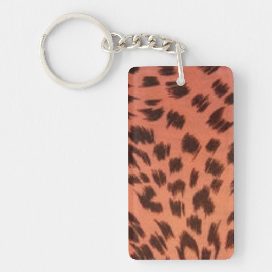 PORTE-CLÉS POSTER DE ANIMAL ROSE (Devant)