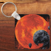 Porte-clés Poster de cimetière galactique, Macs 2129-1. (Recto)