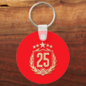 Porte-clés Poster du Championnat de Galatasaray 2025 (Verso)