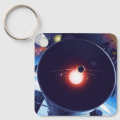 Porte-clés Poster du télescope spatial Hubble. (Recto)