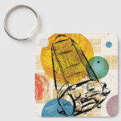 Porte-clés Poster du télescope spatial Kepler. (Recto)