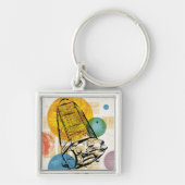 Porte-clés Poster du télescope spatial Kepler. (Devant)