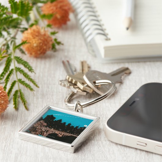 Porte-clés Poster publicitaire Spokane #1Spokane, WA (Côté)