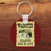 Porte-clés Poster Recherché (Recto)