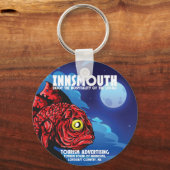 Porte-clés Poster Vintage voyage Innsmouth Lovecraft (Recto)